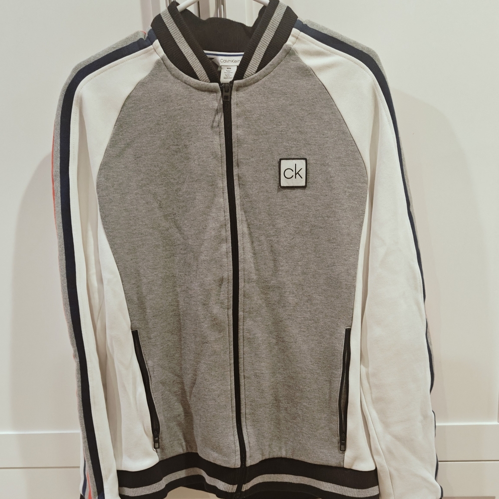 CK Man's Bomber Bike Style Jacket